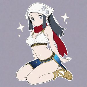 Akari - Belly Dancer (Akari / Lucia / ショウ / 윤슬 / 小照) - Image 3