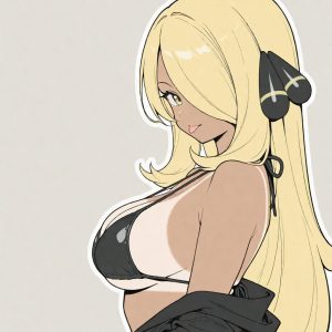 Cynthia - Tanline Bikini (Cynthia / Camilla / シロナ / 난천 / 竹兰) - Image 6
