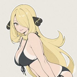 Cynthia - Tanline Bikini (Cynthia / Camilla / シロナ / 난천 / 竹兰) - Image 9