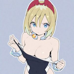 Irida - Highleg swimsuit (Irida / Nacchara / カイ / 주혜 / 珠贝 ) - Image 8