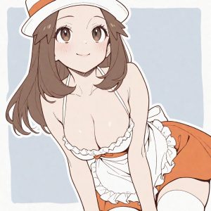 Leaf - pokemon cafe (Leaf / Hoja / リーフ / 리프 / 葉子) - Image 3