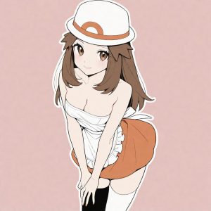 Leaf - pokemon cafe (Leaf / Hoja / リーフ / 리프 / 葉子) - Image 5