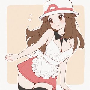 Leaf - pokemon cafe (Leaf / Hoja / リーフ / 리프 / 葉子) - Image 6