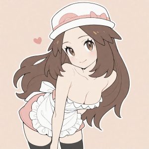 Leaf - pokemon cafe (Leaf / Hoja / リーフ / 리프 / 葉子) - Image 7