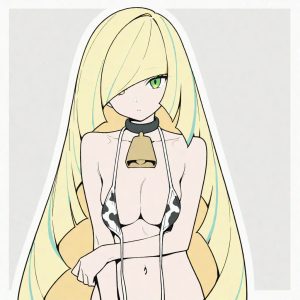 Lusamine - Cow bikini (Lusamine / Elsa-Mina / ルザミーネ / 루자미네 / 露莎米奈) - Image 3
