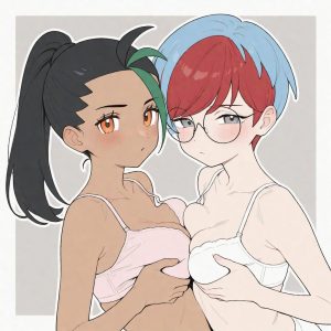 Penny & Nemona - underwater - Image 5