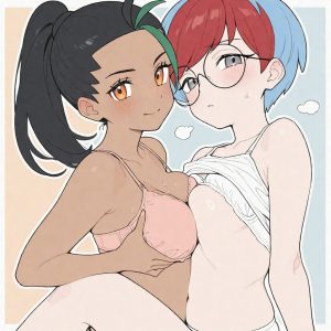 Penny & Nemona - underwater - Image 6