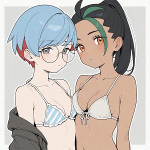 Penny & Nemona Couple - Bikini - Image 3