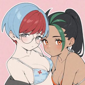 Penny & Nemona Couple - Bikini - Image 4