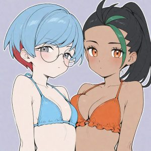 Penny & Nemona Couple - Bikini - Image 5