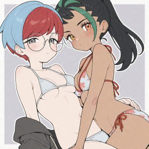 Penny & Nemona Couple - Bikini - Image 6