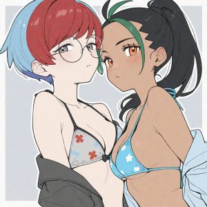 Penny & Nemona Couple - Bikini - Image 9