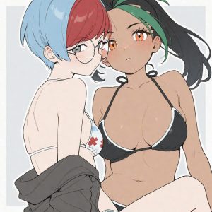 Penny & Nemona Couple - Bikini - Image 10