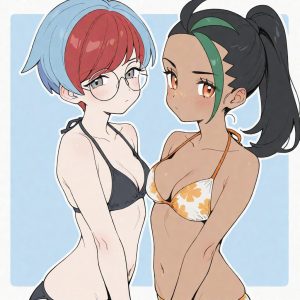 Penny & Nemona Couple - Bikini - Image 11