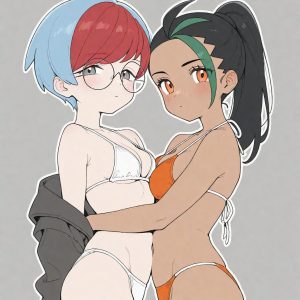 Penny & Nemona Couple - Bikini - Image 12