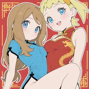 Serena & Bonnie in bikini style for EASTERN Version - Image 5
