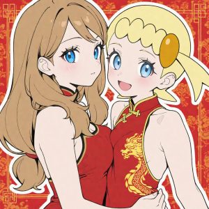 Serena & Bonnie in bikini style for EASTERN Version - Image 11