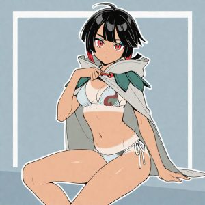 Zinnia Tan lines Slingshot bikini Version (Zinnia / Amaryllis / ヒガナ / 피아나 / 希嘉娜) - Image 4