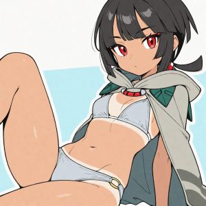 Zinnia Tan lines Slingshot bikini Version (Zinnia / Amaryllis / ヒガナ / 피아나 / 希嘉娜) - Image 7