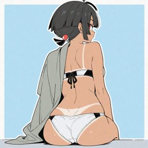 Zinnia Tan lines Slingshot bikini Version (Zinnia / Amaryllis / ヒガナ / 피아나 / 希嘉娜) - Image 9