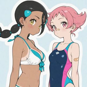 Candice & maylene -  (competition swimwear (Candice / Gladys / スズナ / 무청 / 小菘 & Maylene / Mélina / スモモ / 자두 / 阿李) - Image 5