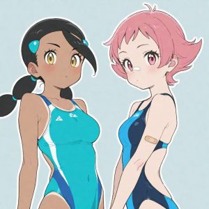 Candice & maylene -  (competition swimwear (Candice / Gladys / スズナ / 무청 / 小菘 & Maylene / Mélina / スモモ / 자두 / 阿李) - Image 4