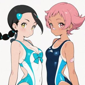 Candice & maylene -  (competition swimwear (Candice / Gladys / スズナ / 무청 / 小菘 & Maylene / Mélina / スモモ / 자두 / 阿李) - Image 8