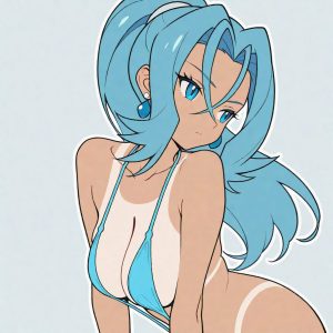Clair - Slingshot bikini with tan (Clair / Sandra / イブキ / 이향 / 小椿) - Image 7
