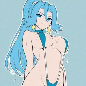 Clair - slingshot bikini without tan (Clair / Sandra / イブキ / 이향 / 小椿) - Image 6