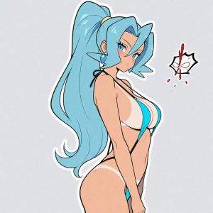 Clair - Slingshot bikini with tan (Clair / Sandra / イブキ / 이향 / 小椿) - Image 9