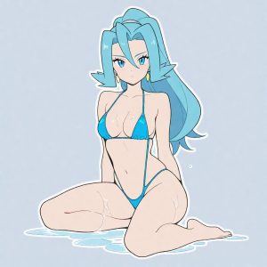 Clair - slingshot bikini without tan (Clair / Sandra / イブキ / 이향 / 小椿) - Image 9