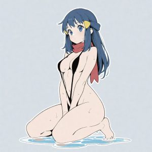 Dawn - Slingshot bikini  (Dawn / Aurore / ヒカリ / 빛나 / 小光) - Image 4