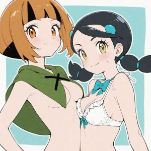 Gardenia & Candice squeeze in swimsuits - Image 8