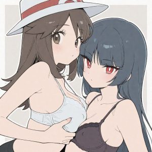 Leaf & Sabrina - Squeeze (Leaf / Hoja / リーフ / 리프 / 葉子 & Sabrina / ナツメ /  초련 / 娜姿) - Image 4