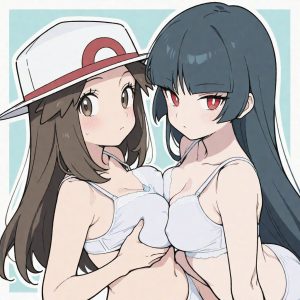 Leaf & Sabrina - Squeeze (Leaf / Hoja / リーフ / 리프 / 葉子 & Sabrina / ナツメ /  초련 / 娜姿) - Image 8