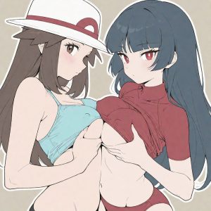 Leaf & Sabrina - Squeeze (Leaf / Hoja / リーフ / 리프 / 葉子 & Sabrina / ナツメ /  초련 / 娜姿) - Image 9