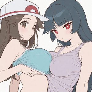 Leaf & Sabrina - Squeeze (Leaf / Hoja / リーフ / 리프 / 葉子 & Sabrina / ナツメ /  초련 / 娜姿) - Image 3