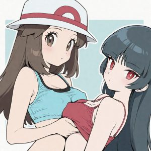 Leaf & Sabrina - Squeeze (Leaf / Hoja / リーフ / 리프 / 葉子 & Sabrina / ナツメ /  초련 / 娜姿) - Image 6