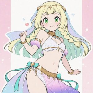 Lillie - Belly Dancer (Lillie / Lilie / リーリエ / 릴리에 / 莉莉艾) - Image 3