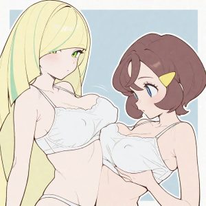 Lusamine & grace - Squeeze (Lusamine / Elsa-Mina / ルザミーネ / 루자미네 / 露莎米奈 & Grace / Primula / サキ / 사키 / 萨琪) - Image 3