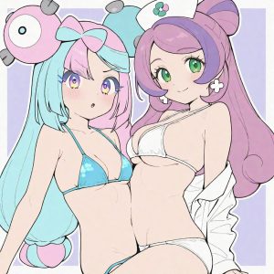 Iono & Nurse miriam - Squeeze (Iono / Mashynn / ナンジャモ / 모야모 / 奇树 & Nurse miriam / Mimosa / ミモザ / 米莫莎) - Image 9