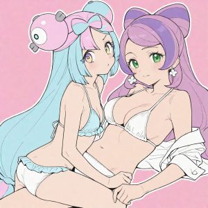 Iono & Nurse miriam - Squeeze (Iono / Mashynn / ナンジャモ / 모야모 / 奇树 & Nurse miriam / Mimosa / ミモザ / 米莫莎) - Image 3