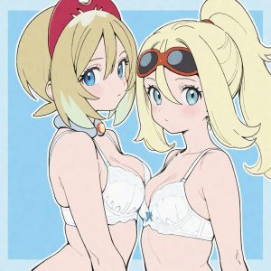 Irida & Korrina - Underwear (Irida / Nacchara / カイ / 주혜 / 珠贝 & Korrina / Cornélia / コルニ / 코르니 / 可爾妮) - Image 10