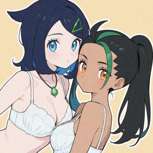 Liko & Nemona - Underwear (Liko / リコ / 리코 / 莉可 & Nemona / Menzi / ネモ / 네모 / 妮莫) - Image 6