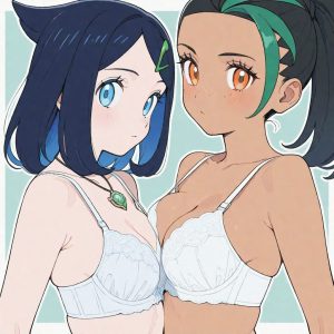 Liko & Nemona - Underwear (Liko / リコ / 리코 / 莉可 & Nemona / Menzi / ネモ / 네모 / 妮莫) - Image 3