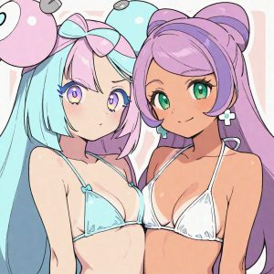 Iono & Nurse miriam - Squeeze Tanline (Iono / Mashynn / ナンジャモ / 모야모 / 奇树 & Nurse miriam / Mimosa / ミモザ / 米莫莎) - Image 7